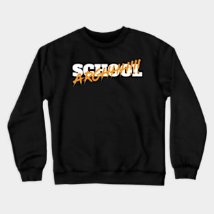 School Stress Crewneck Sweatshirt